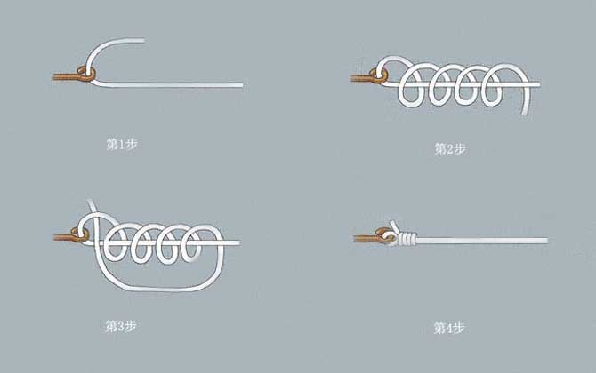 铅头钩绑法